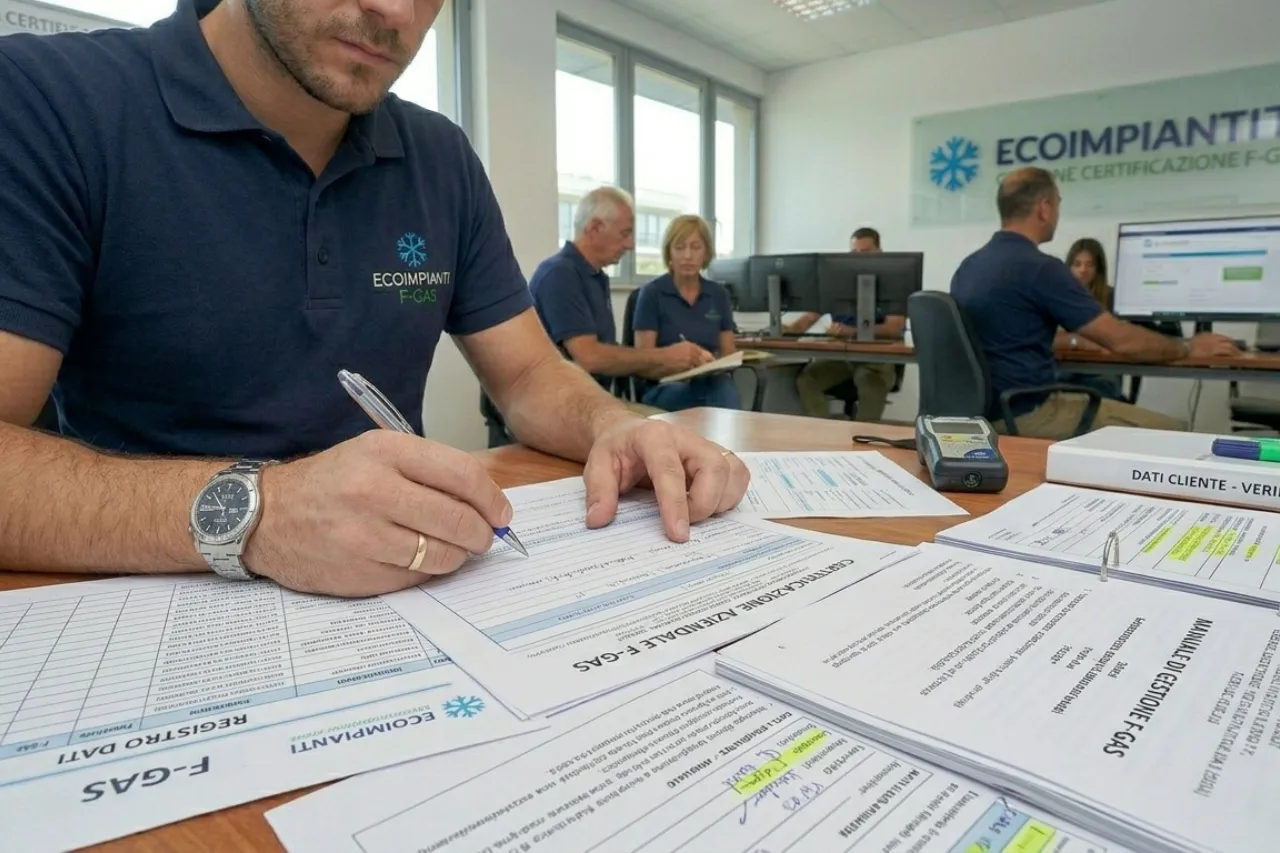 certificazione fgas persona