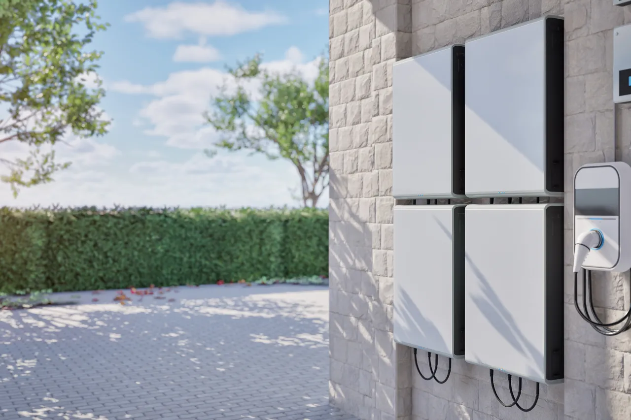 Batterie domestiche e wallbox per ricarica auto elettrica