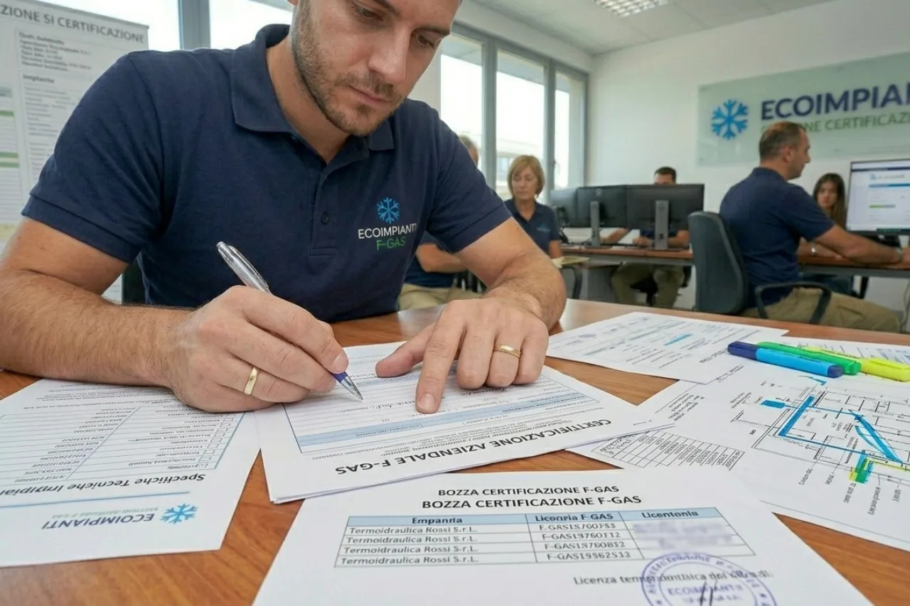 certificato fgas