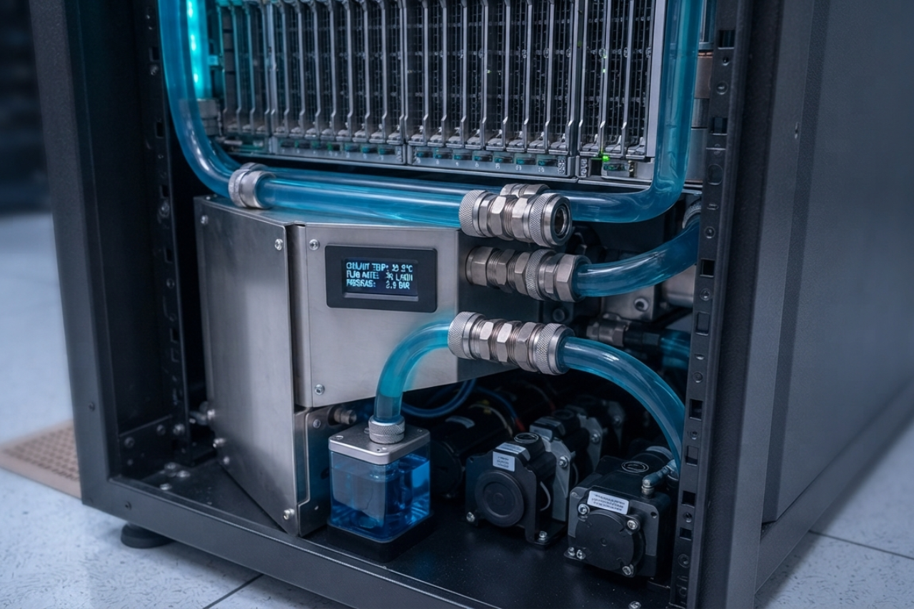 armadio climatizzato per server