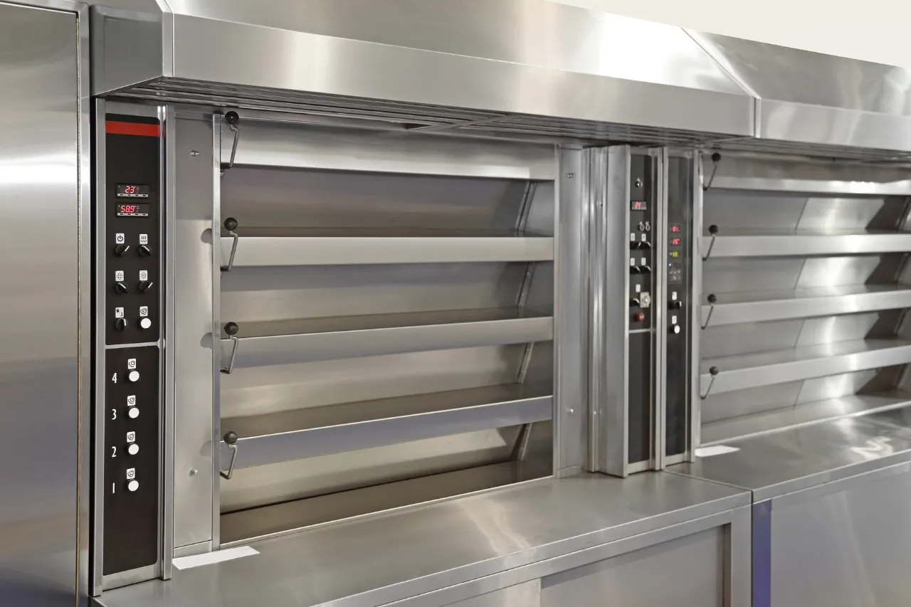 Forno professionale a più livelli in acciaio inox