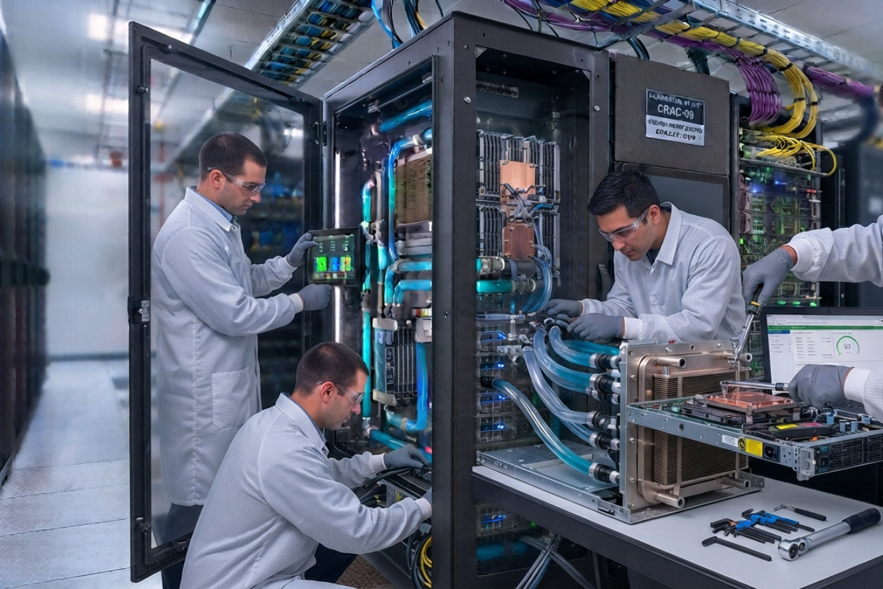 armadio server con climatizzazione