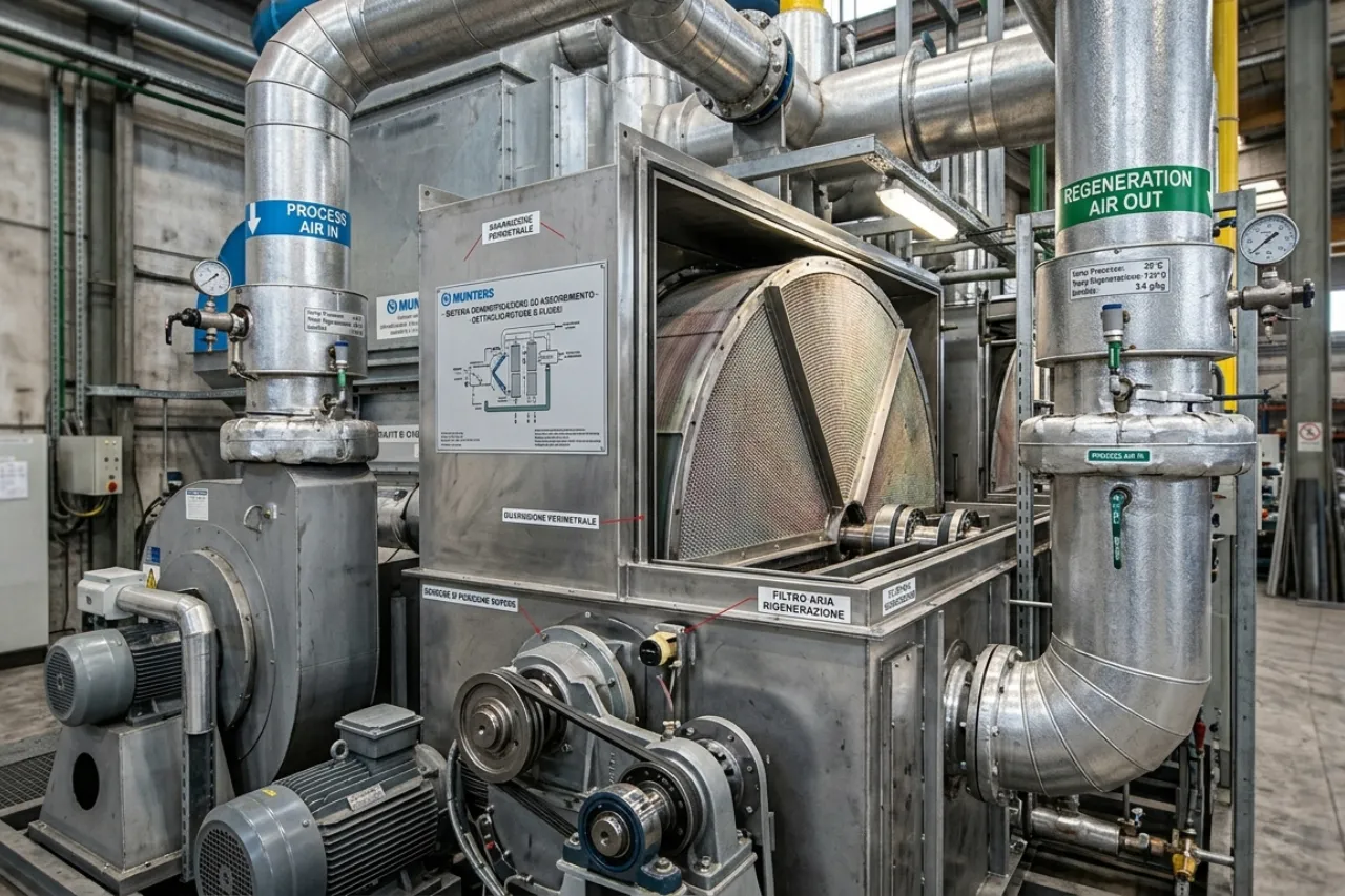 deumidificazione industriale