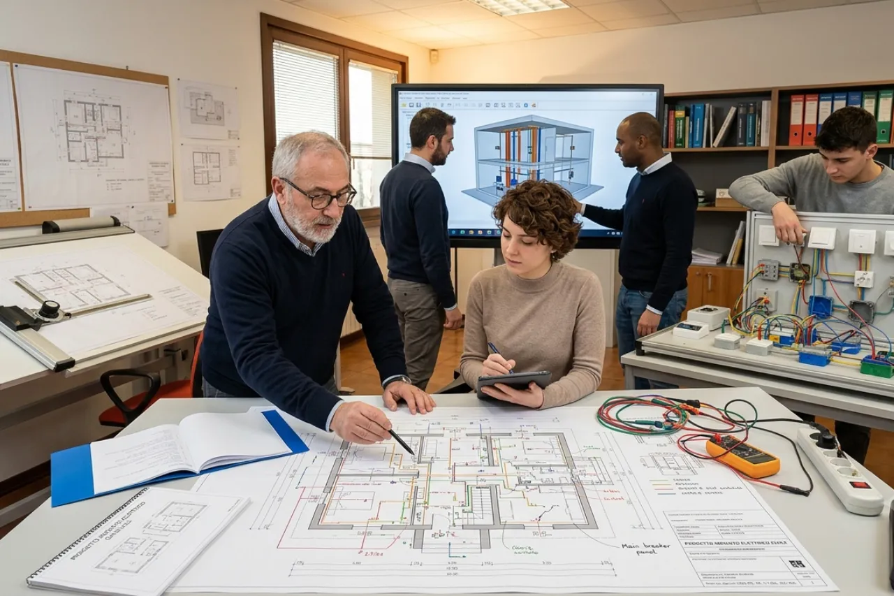 progettazione impianto elettrico civile