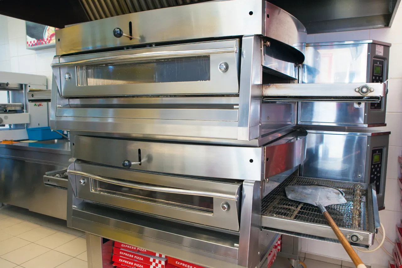Forni professionali per pizza in acciaio inox