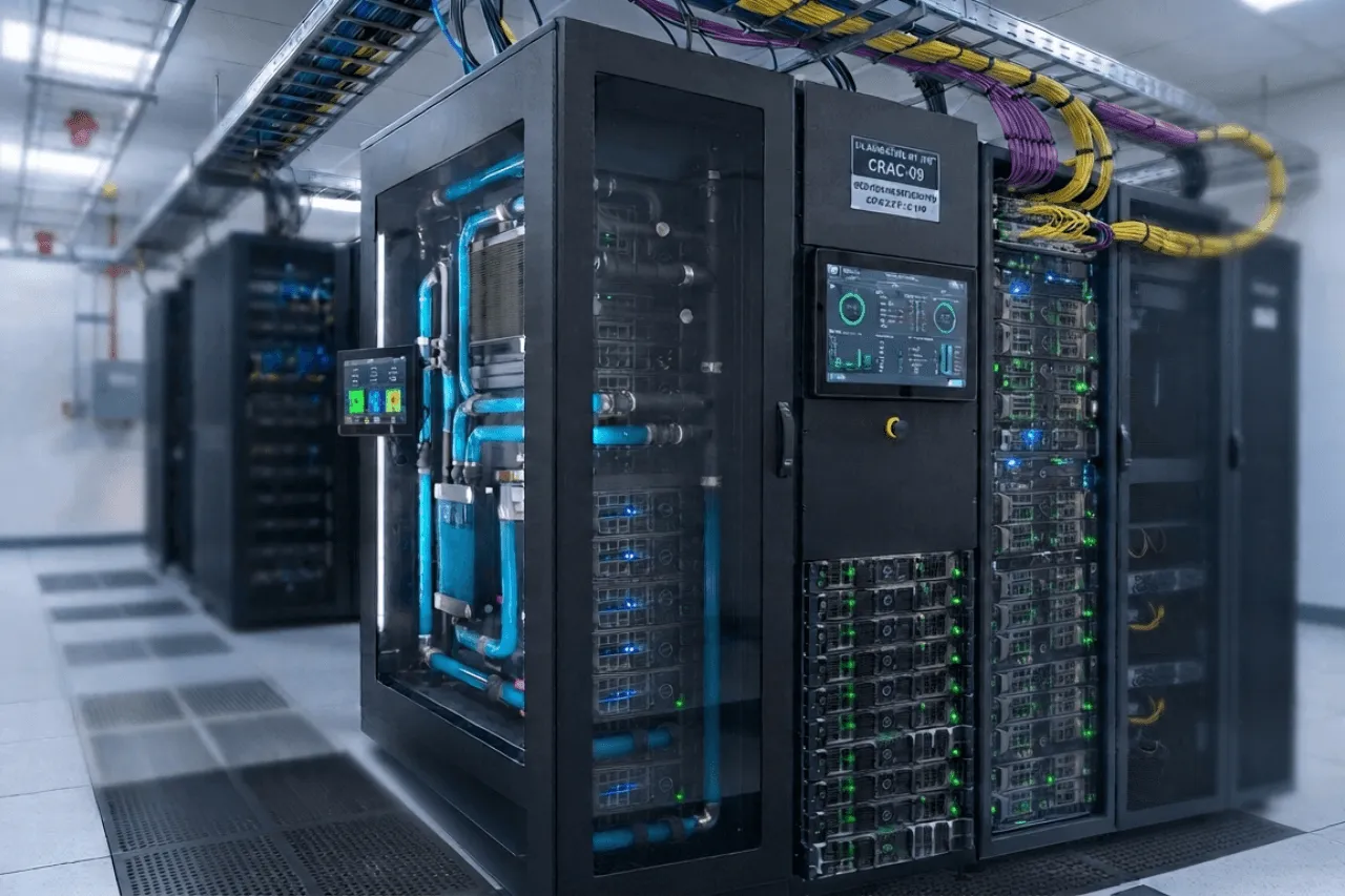 armadio rack con climatizzatore