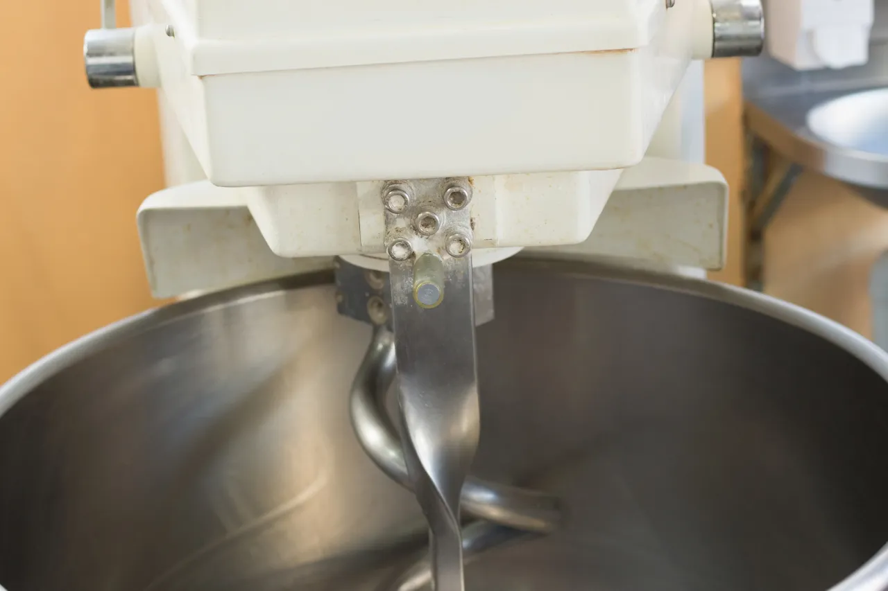 Impastatrice professionale con gancio in acciaio inox