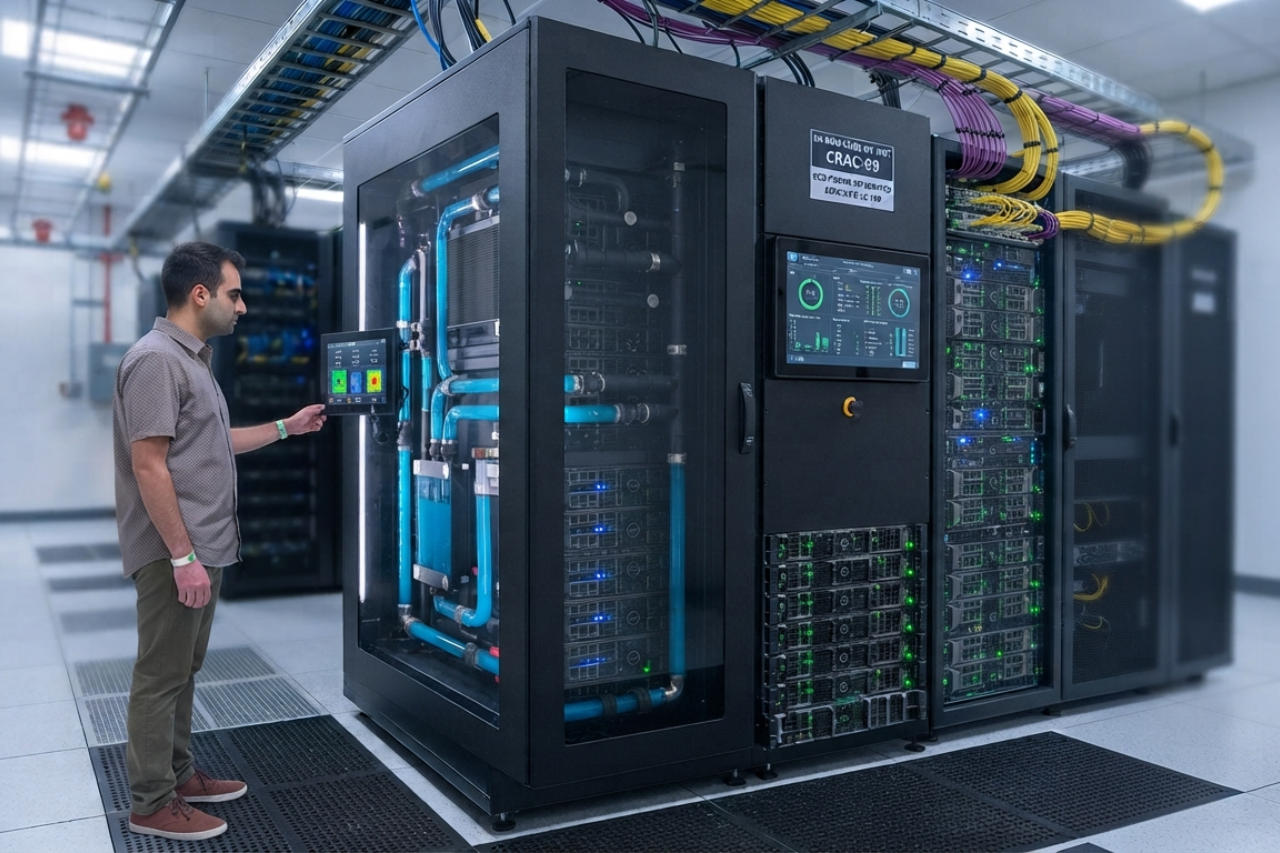rack server climatizzato